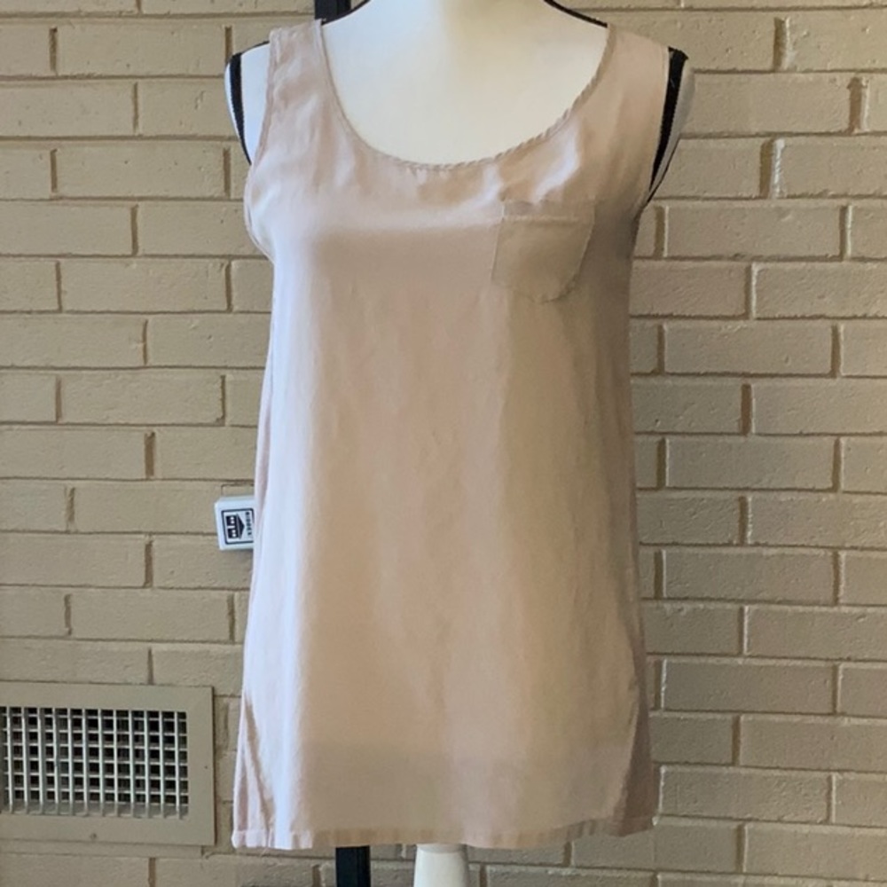 Asole  Top. Front 100% Silk back 60% cotton 40%vis